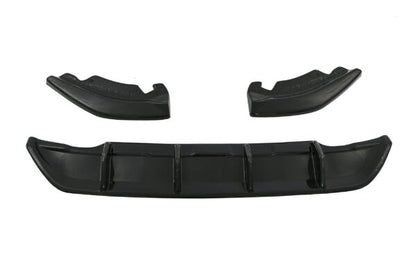 Volkswagen T-Roc 2020+ Rear Diffuser Black