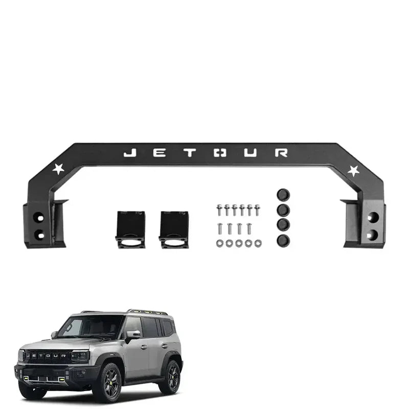 Jetour T2 2025+ Front Nudge Bar Black Steel