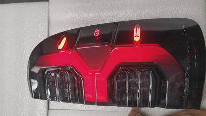 Toyota Hilux 2005-2015 Smoked GR Style Tail Lamp Set