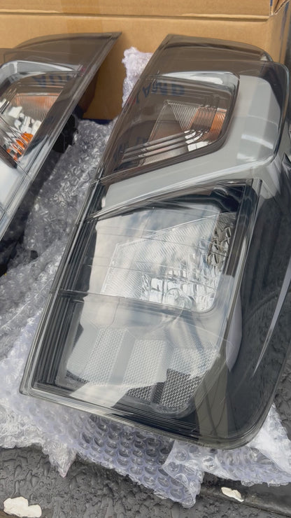 Nissan Navara 2021+ Smoked Tail Light Set - 2pcs