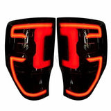 Ford Ranger 2012-2022 LED Tail Lights Smoked