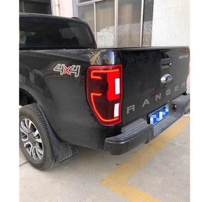 Ford Ranger 2012-2022 LED Tail Lights Smoked