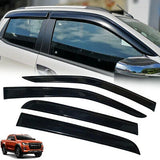 Isuzu D-Max 2022+ Windshields Gloss Black Set