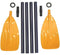 Oar Plastic 3 Piece 1.15Mt Orange