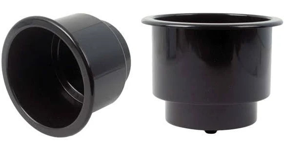 Plastic Cup Holder - 74mm - Black