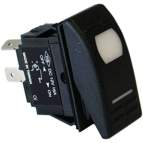 Waterproof Switch - 3 Pin - LED - 15 Amp