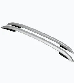 Ford Ranger 2023+ Silver Roof Rails Screw On Type