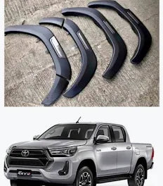 Toyota Hilux 2016+ Wheel Arches Grey Insert Set
