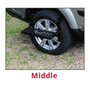 Foldable Tyre Step – Black Universal