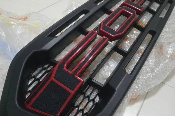 Ford Ranger 2020-2022 Grille With Red Letters