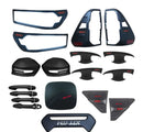 Toyota Hilux Revo (21-On) 22 Piece Matte Black Accessory Kit