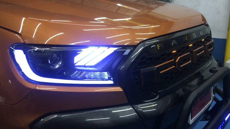 Ford Ranger Mustang Head Lights Facelift T6 2012+