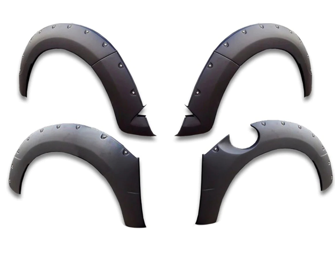 Toyota Hilux 2005 - 2015 Studded Smooth Wheel Arches