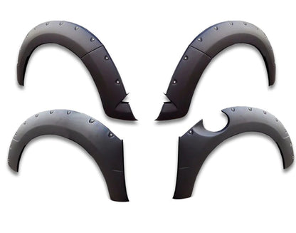 Toyota Hilux 2005 - 2015 Studded Smooth Wheel Arches