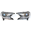 Ford Ranger Mustang Head Lights Facelift T6 2012+