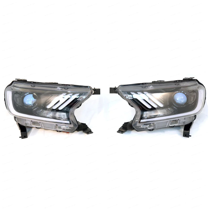 Ford Ranger Mustang Head Lights Facelift T6 2012+